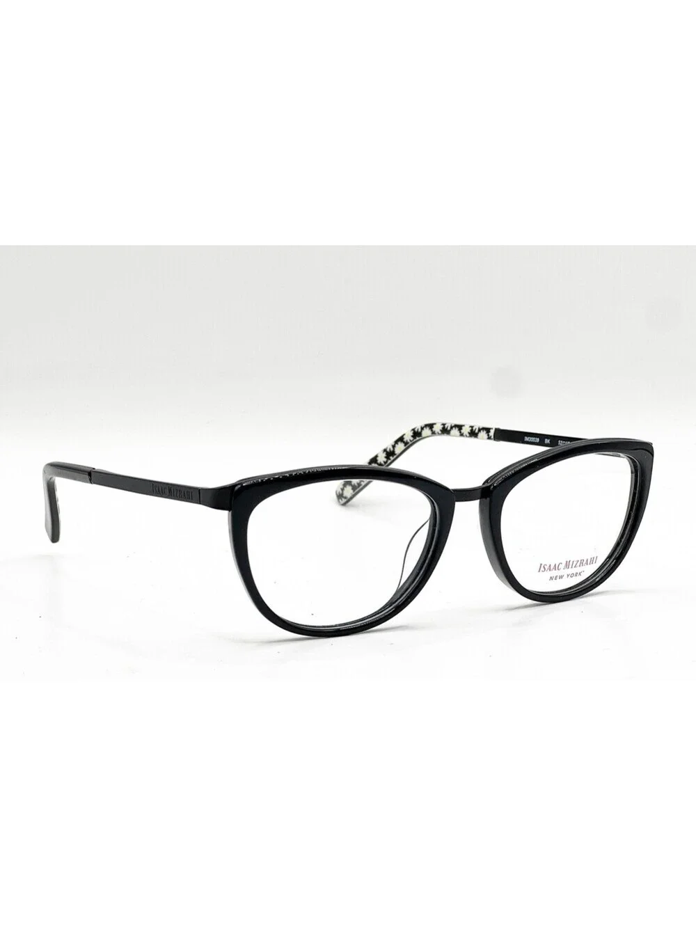 Isaac Mizrahi Im30039 Bk Black Authentic Eyeglasses 52-18-135